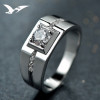 Handmade 925 Sterling Silver Men's Ring Band