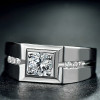 Handmade 925 Sterling Silver Men's Ring Band