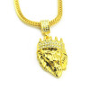 Men's Gold Lion King Necklace