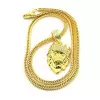 Men's Gold Lion King Necklace