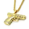 Men's Hip Hop Handgun Necklace