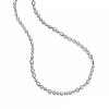 60ctw Multi-Cut White Sapphire Two Tone Necklace