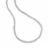60ctw Multi-Cut White Sapphire Two Tone Necklace