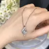 Fashion Twist Halo Diamond Pendant Necklace