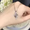 Fashion Twist Halo Diamond Pendant Necklace