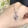 Fashion Twist Halo Diamond Pendant Necklace