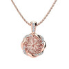 Knot of Love Necklace for Women in Rose Gold