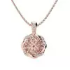 Knot of Love Necklace for Women in Rose Gold