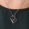 Handmade Sterling Silver Mom&Baby Horse Necklace