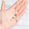 Fashion Simple  26 English alphabet Necklaces