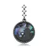 Halloween Gift Aurora Pendant Necklace in Sterling Silver