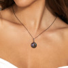 Halloween Gift Aurora Pendant Necklace in Sterling Silver