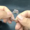 5ct Cushion Cut Pink Sapphire Halo Engagement Ring