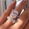 Handmade 5 Ct Oval Cut Lab-created Engagement Ring