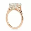 4ct Split Shank Radiant Cut Engagement Ring
