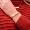 Flush Set Multicolor Sapphire Rainbow Starry Bangle