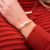 Flush Set Multicolor Sapphire Rainbow Starry Bangle