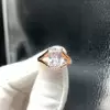 4ct Split Shank Radiant Cut Engagement Ring