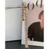 15ctw White Sapphire Pillow Bezel Set Tennis Bracelet