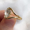 3.8ct Round Cut Split Shank Modern Engagement Ring