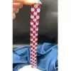 36ctw White Sapphire and Three Row Ruby Bracelet
