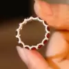2.25ct Oval Cut Ruby Eternity Band