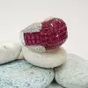 23.75ct  Invisible Setting Ruby Cocktail Ring