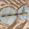 Emerald Cut Rainbow Color Sapphire Tennis Bracelet