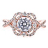 Handmade Vintage 2 Ct Round Cut Engagement Ring