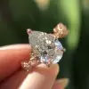 Handmade 2.6 Ct Pear Cut Rose Gold Engagement Ring
