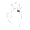  Punk Rocker Skelton Hand Wrap Band Ring 