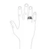  Punk Rocker Skelton Hand Wrap Band Ring 