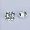 SayaBling White Round Cut Lab-Created Gemstone All Size