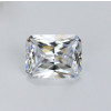 SayaBling Radiant Cut 5A Lab-Created White Color Gemstone