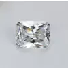 SayaBling Radiant Cut 5A Lab-Created White Color Gemstone