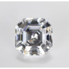 SayaBling Asscher Cut 5A White Lab-Created Gemstone