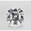 SayaBling Asscher Cut 5A White Lab-Created Gemstone