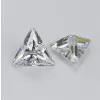 SayaBling White Color Triangle Cut 5A Lab-Created Gemstone