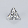 SayaBling White Color Triangle Cut 5A Lab-Created Gemstone