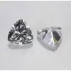 SayaBling White Color Trillion Cut 5A Lab-Created Gemstone