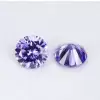 SayaBling Light Purple Round Cut 5A Lab-Created Gemstone