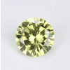 SayaBling Peridot Round Cut 5A Lab-Created Gemstone