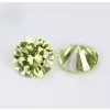 SayaBling Peridot Round Cut 5A Lab-Created Gemstone