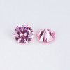 SayaBling Pink Color Round Cut 5A Lab-Created Gemstone