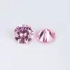 SayaBling Pink Color Round Cut 5A Lab-Created Gemstone