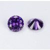 SayaBling Purple Color Round Cut 5A Lab-Created Gemstone 