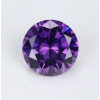 SayaBling Purple Color Round Cut 5A Lab-Created Gemstone 