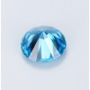 SayaBling Light Sky Blue Round Cut 5A Lab-Created Gemstone