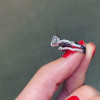 Handmade 1.5 CT Round Brilliant  Cut Ring Set