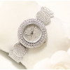 Super Fashion Shine Full Diamond Round Dial and Strap Bracelet Watch